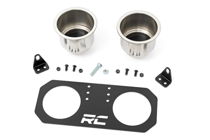 Passenger Grip Handle Dual Cup Holder | Polaris RZR S 570/RZR S4 1000