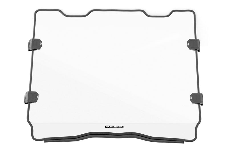 Full Windshield | Scratch Resistant | Polaris RZR Turbo R 4