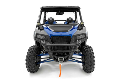 LED Light Kit | Cage Mount | 2" Black Pair | White DRL | Polaris General XP 4 1000