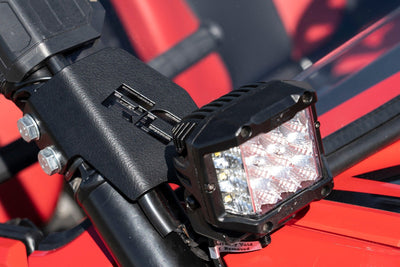 LED Light Kit | Cage Mount | 2" Black Pair | Amber DRL | Honda Talon 1000