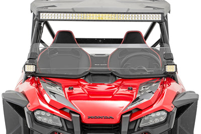 Rough Country Half Windshield | Scratch Resistant | Honda Talon 1000