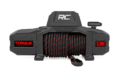 Rough Country 13000-Lb Pro Series Winch | Synthetic Rope