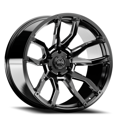 Torque Impact | Gloss Black w/Milled Accents | 20x9 | 6x5.5 | -12mm