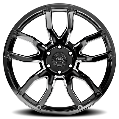 Torque Impact | Gloss Black w/Milled Accents | 20x9 | 6x5.5 | -12mm