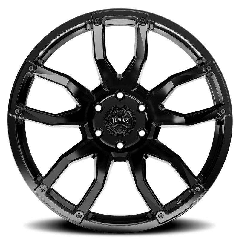 Torque Impact | Satin Black| 20x9 | 6x135 | -12mm