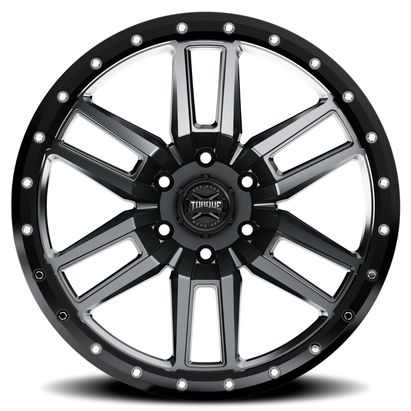 Torque Pritchett | Anthracite w/Black Lip | 20x9 | 6x135 | -12mm
