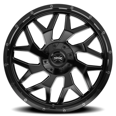 Torque Vortex | Satin Black | 20x9 | 6x5.5/6x135 | -12mm