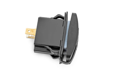 Rough Country USB Switch Insert | 2x1 with Logo | Blue Back Light