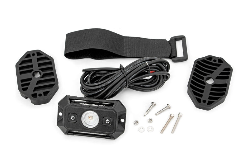 Rough Country Chrome Series LED | Dome Light | RGB/White
