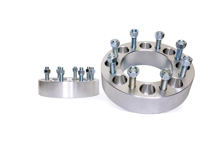Rough Country 2 Inch Wheel Spacers | 8x6.5 | Ram 2500/3500 4WD (2010-2011)