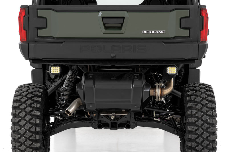 LED Light | Under Bed Mount | 3" Chrome Pair | Wide Angle | Polaris XPEDITION ADV 5