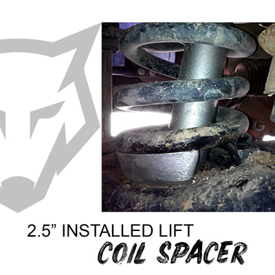 2.5" Front Coil Spring Leveling Lift Kit w/ Shocks For 1998-2011 Ford Ranger 2WD