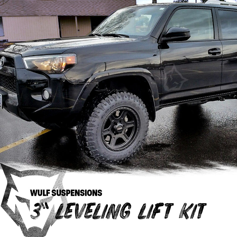 3" Front 1.5" Rear Lift Kit w/ Diff Drop For 2015-2018 Toyota 4Runner 4X4