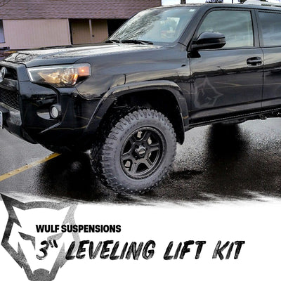 3" Front Strut Spacer Lift Kit w/ Diff Drop For 2015-2018 Toyota FJ Cruiser 4X4