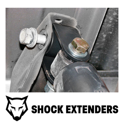 Rear Shock Extenders For 2007-2019 Chevy Silverado GMC Sierra 1500 2WD 4X4