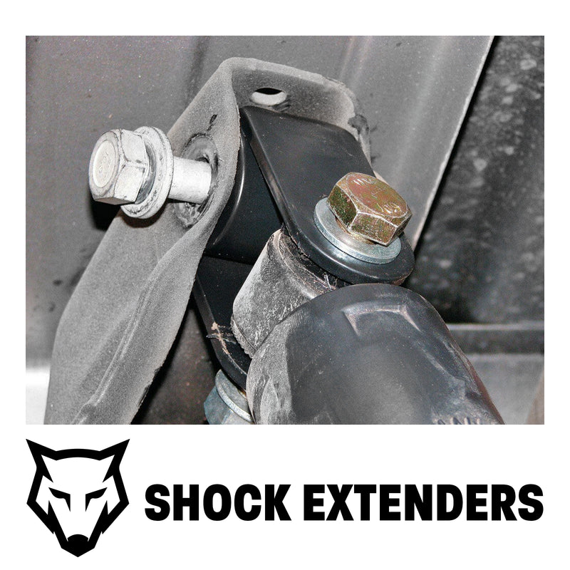 Rear Shock Extenders For 1999-2007 Chevy Silverado GMC Sierra 1500 2WD 4X4