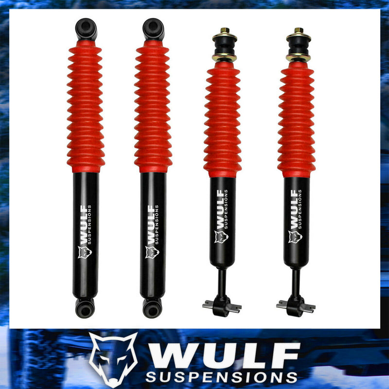 4-Piece Front & Rear Shock Absorber Set For 1998-2011 Ford Ranger 4x4 / 4WD - FCS Brand
