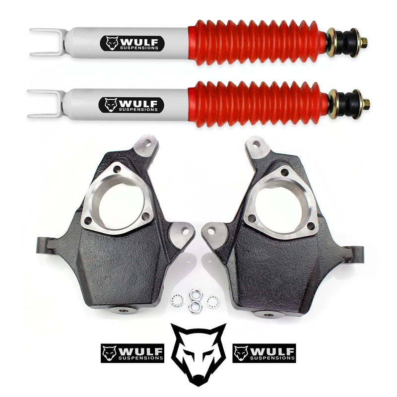 Lowering Spindles 2 Drop For Chevy Silverado/GMC Sierra Lowering Spindles 2 Drop For Chevy Silverado/GMC Sierra
