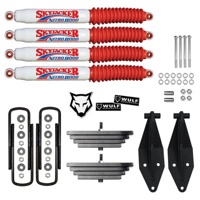 2.8" Front Lift Kit with Skyjacker Shocks For 2000-2005 Ford Excursion 4X4