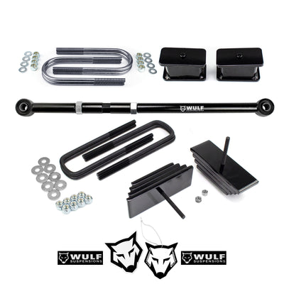 2.8" Front 3" Rear Lift Kit with Track Bar For 1999-2004 Ford F250 F350 4X4