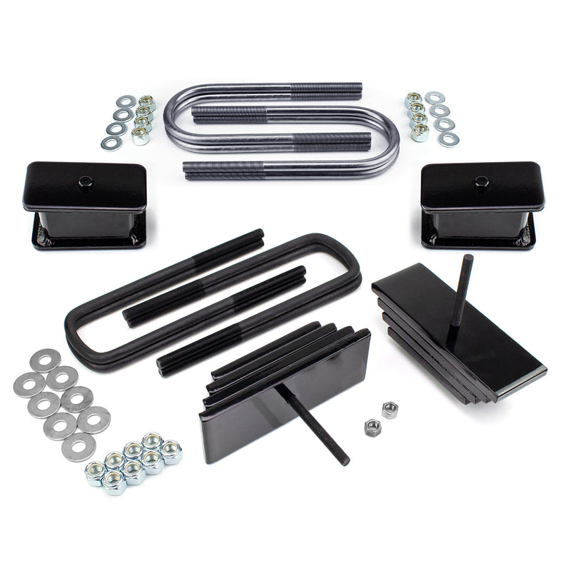 2.8" Front 3" Rear Lift Kit w Mini Leaf Packs For 2000-2005 Ford Excursion 4X4