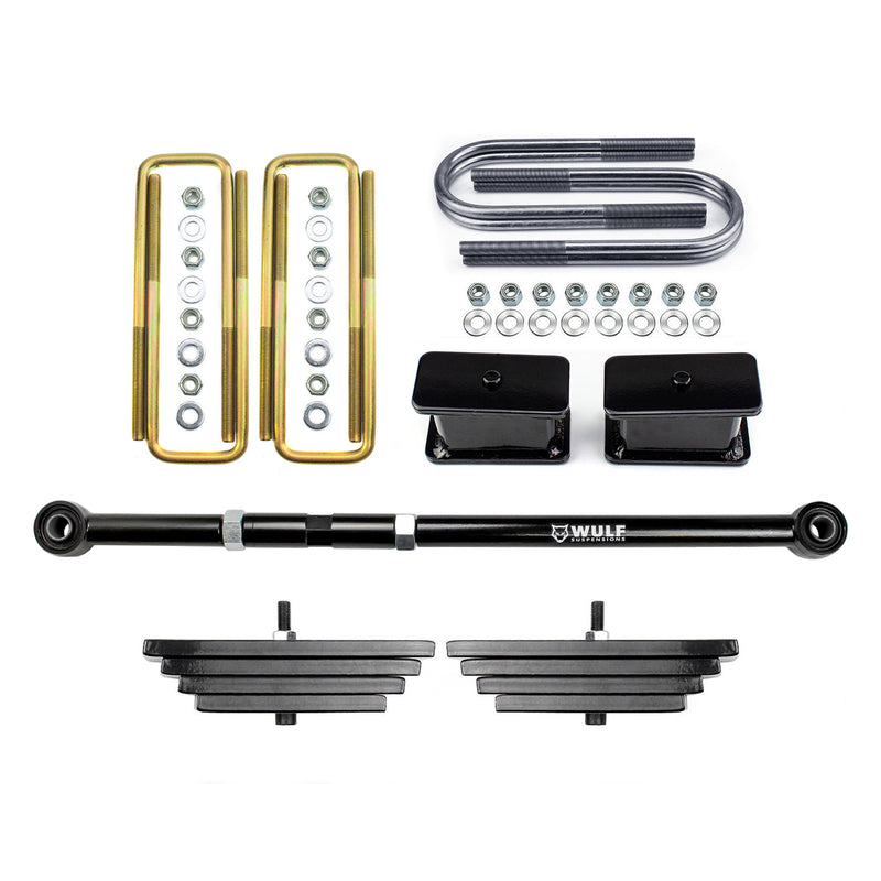 2.8" Front 3" Rear Lift Kit with Track Bar For Early 1999 Ford F250 F350 4X4