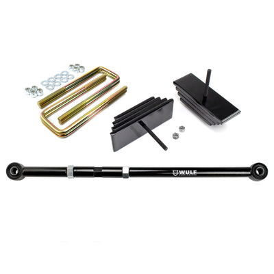 2.8" Front Leveling Lift Kit w/ Track Bar For Early 1999 Ford F250 F350 4X4