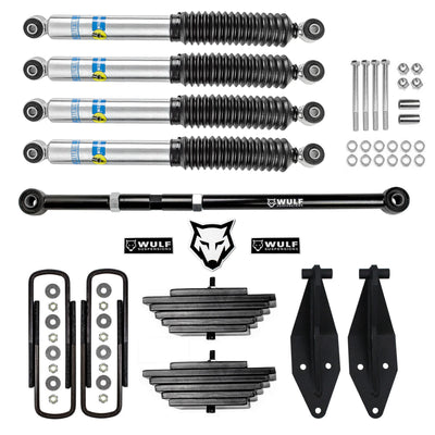 3" Front Lift Kit with Track Bar + Bilstein Shocks Fits 1999-2004 Ford F350 4X4