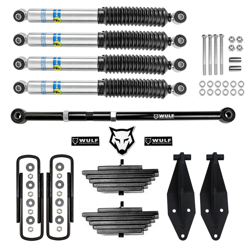 3" Front Lift Kit w/ Track Bar +Bilstein Shocks For 2000-2005 Ford Excursion 4X4