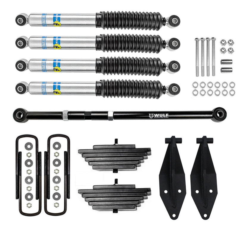 3" Front Lift Kit with Track Bar + Bilstein Shocks Fits 1999-2004 Ford F250 4X4