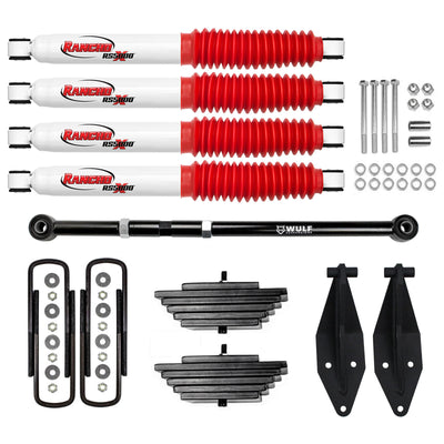 3" Front Lift Kit with Rancho Shocks and Track Bar Fits 1999-2004 Ford F250 4X4