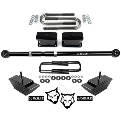 3.5" Front 3" Rear Leveling Lift Kit w/ Track Bar For 1999-2004 Ford F250 4X4
