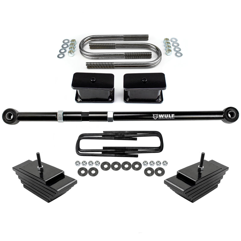3.5" Front 3" Rear Lift Kit w/ Track Bar For 2000-2005 Ford Excursion 4X4