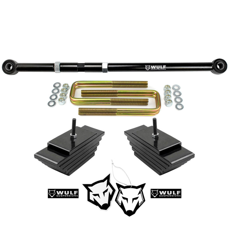 3" Front Leveling Lift Kit w/ Track Bar For Early 1999 Ford F250 F350 4X4