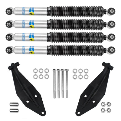 3" Front Mini Leaf Pack Lift Kit w/ Bilstein Shocks Fits 1999-2004 Ford F250 4X4