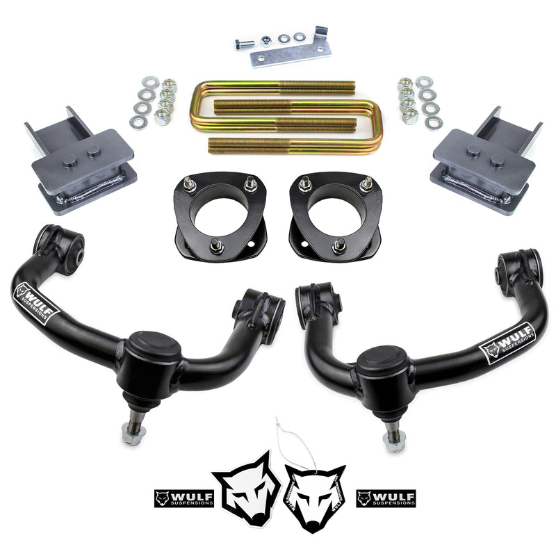 3" Front 2" Rear Leveling Lift Kit w/ Control Arms For 2009-2020 Ford F150 2WD