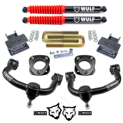 3" Front 2" Rear Lift Kit w/ Control Arms + Shocks For 2004-2020 Ford F150 4X4