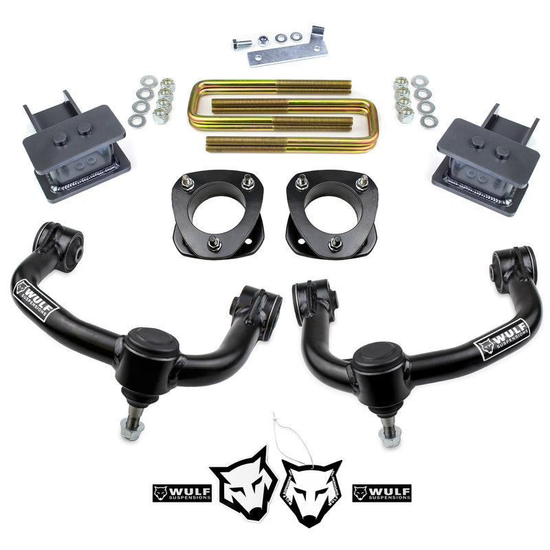 3" Full Lift Kit w/ Upper Control Arms For 2004-2020 Ford F150 4X4