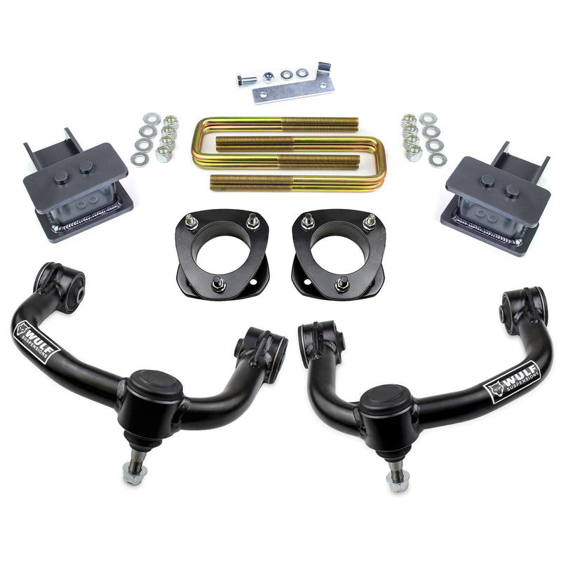3" Full Lift Kit w/ Upper Control Arms For 2004-2020 Ford F150 4X4