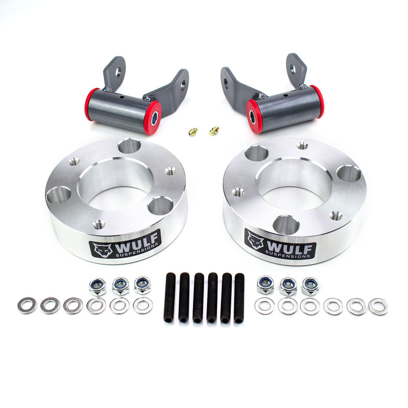 3" Front 1.5" Rear Leveling Lift Kit with Shackles Fits 2004-2014 Ford F150