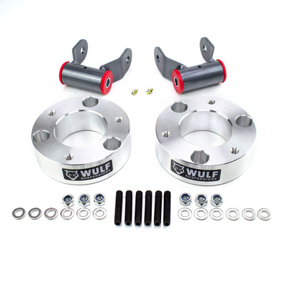 3" Front 1.5" Rear Leveling Lift Kit with Shackles Fits 2015-2020 Ford F150
