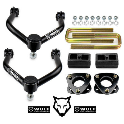 3" Front 2" Rear Leveling Lift Kit w/ Control Arms For 2004-2021 Nissan Titan