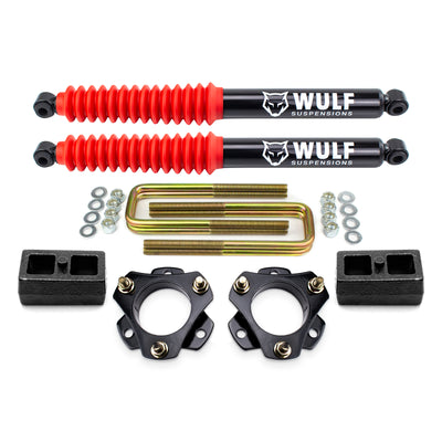 3" Front 2" Rear Leveling Lift Kit w/ Shocks For 1995-2004 Toyota Tacoma 2WD