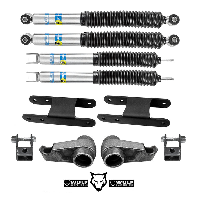 Complete Set Of 4 Front & Rear Struts And Shocks For 2006-2010 Hummer H3 – CSsunny (1-Year Warranty)