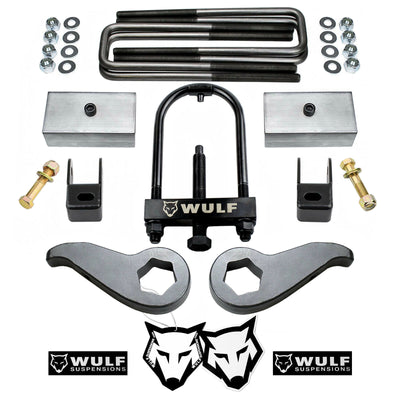 3" Front 2" Rear Lift Kit w/ Tool For 2011-2019 Chevy Silverado GMC 3500HD