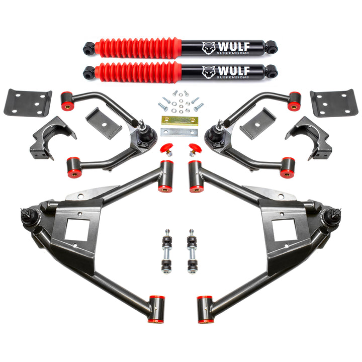 2014-16 Chevrolet Silverado GMC Sierra 4/7 Lowering Drop CONTROL ARMS