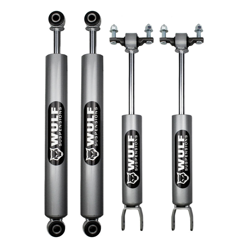 Extended Shocks Lift Kit For 1-3" Lifts for 2011-2019 Chevy Silverado GMC 3500HD