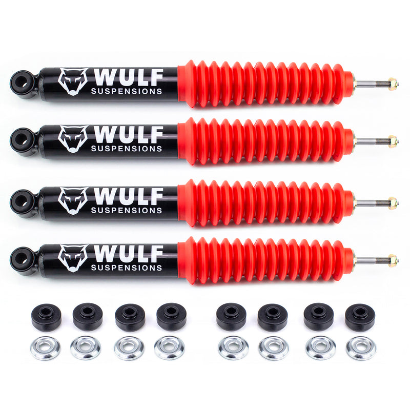 3" Front 2" Rear Leveling Lift Kit w/ WULF Shocks For 1997-2004 Ford F150 4X4