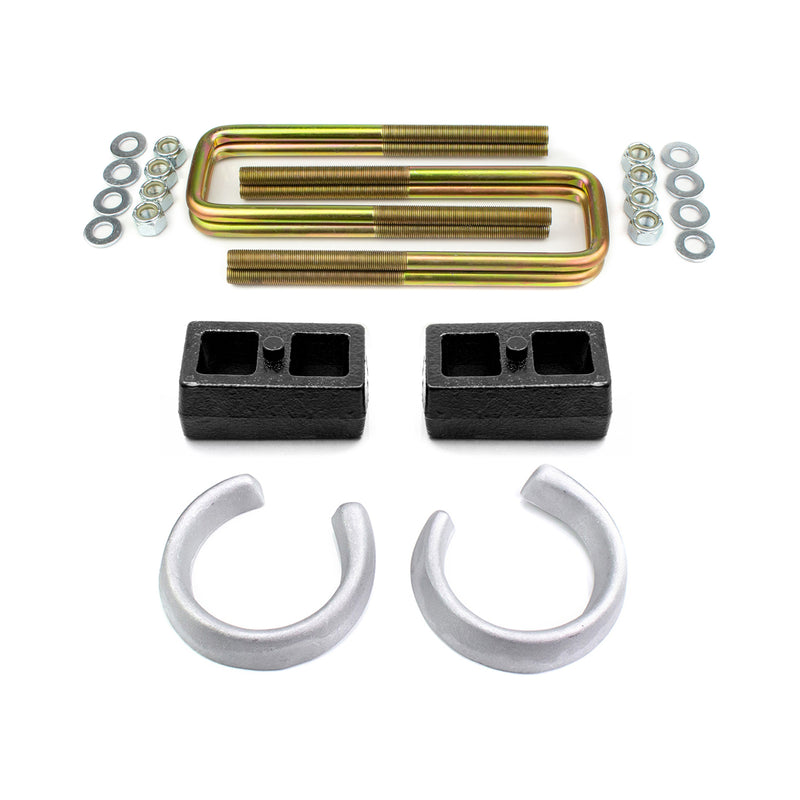 2.5" Front 1.5" Rear Lift Kit w/ Coil Spacers For 1999-2007 Chevy Silverado 2WD