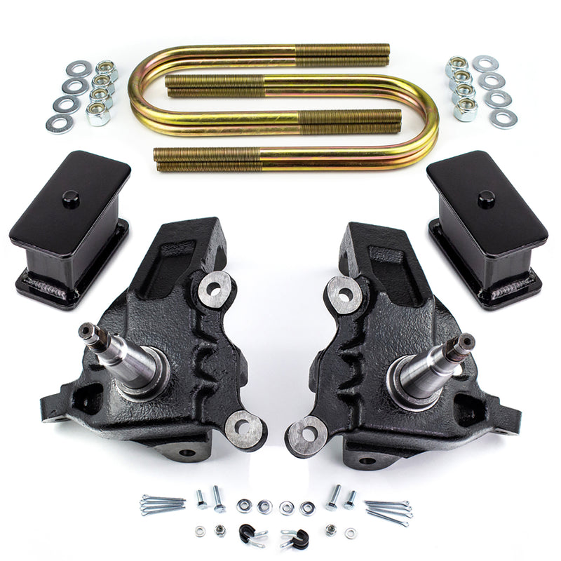 3.5 Inch Lift Front Spindle Leveling Kit For 1997-2003 Ford F150 2WD Trucks